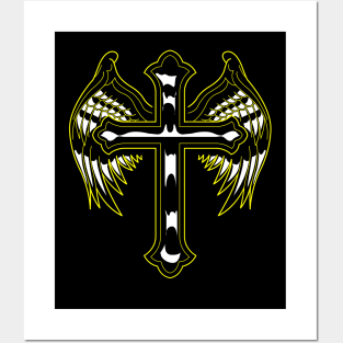 Angel Cross Posters and Art